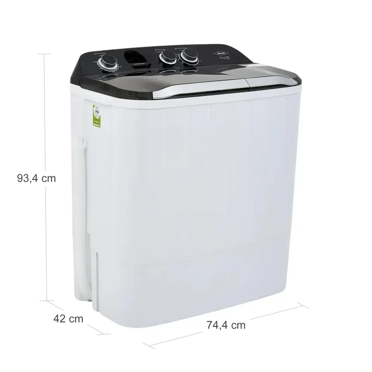 Lavadora Haceb Carga Superior 7 Kilos SemiAutomática - Image 7