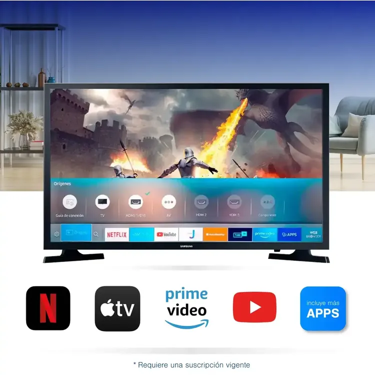Televisor Samsung 32" 32T4300 HD LED Smart TV - Image 6