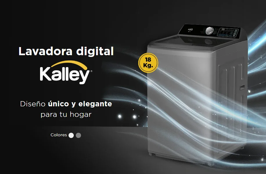 Lavadora Kalley 18 kg