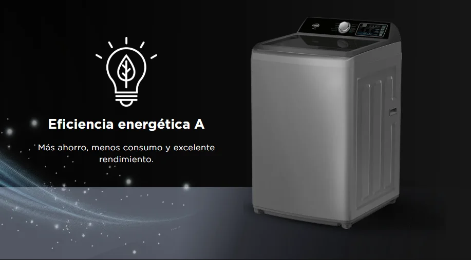 Eficiencia energética lavadora Kalley